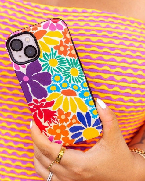 Flower Patch | Multi-Color Floral Case iPhone Case get.casely