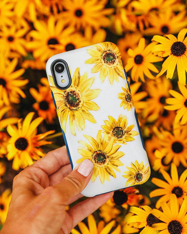 Golden Garden | Yellow Sunflower Case iPhone Case get.casely 