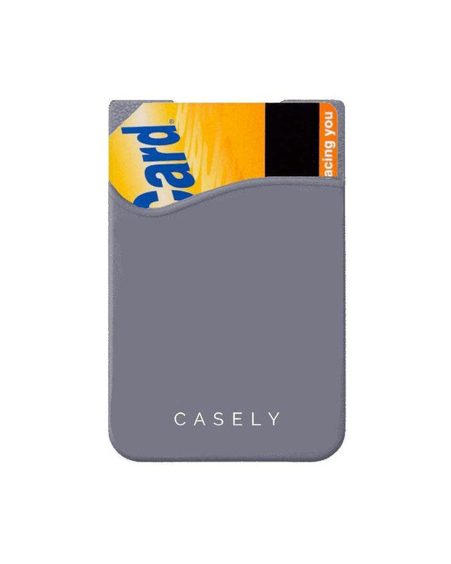 Gray Silicon Wallet Wallet get.casely 