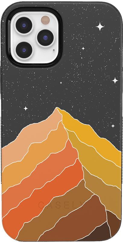 Night Skies | Mountain Starlight Case iPhone Case get.casely Bold + MagSafe® iPhone 12 Pro Max