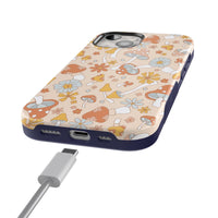 Mushroom Magic | Retro Floral Case iPhone Case get.casely 