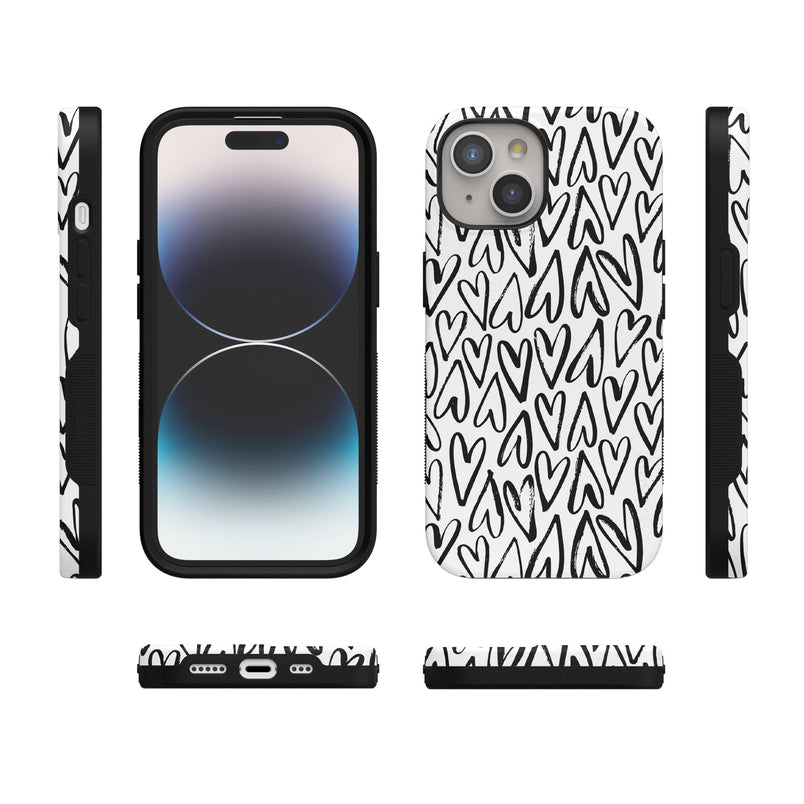 Heart Throb | Endless Hearts Case iPhone Case get.casely