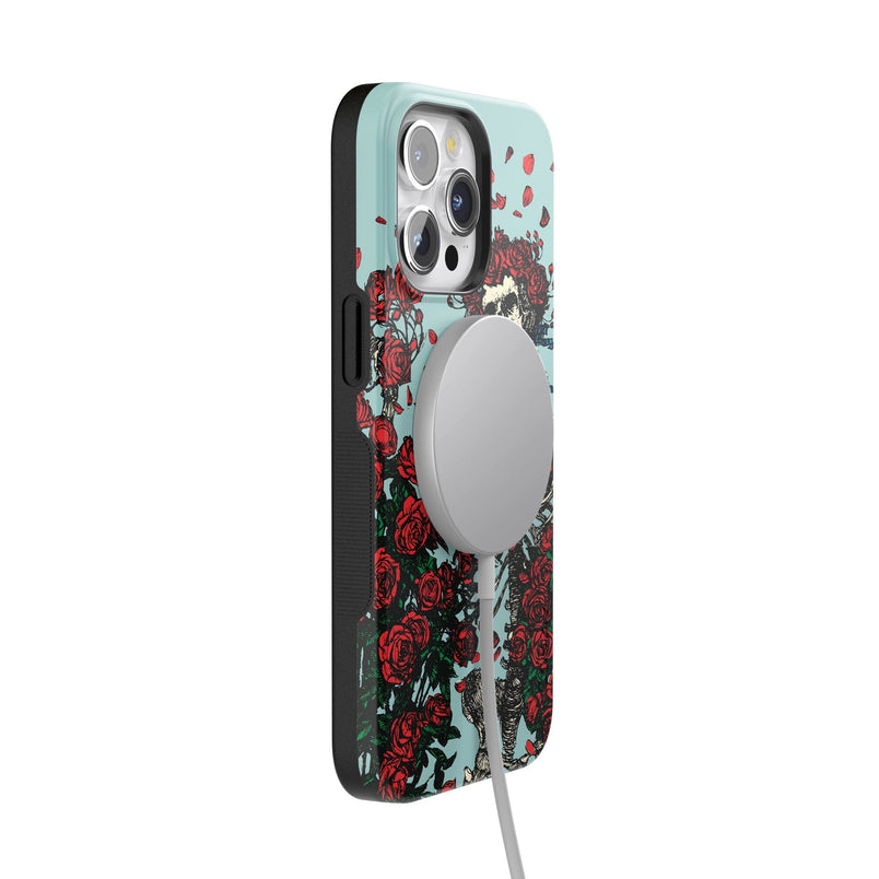 Forever Grateful | Grateful Dead Skeleton Floral Case iPhone Case Grateful Dead