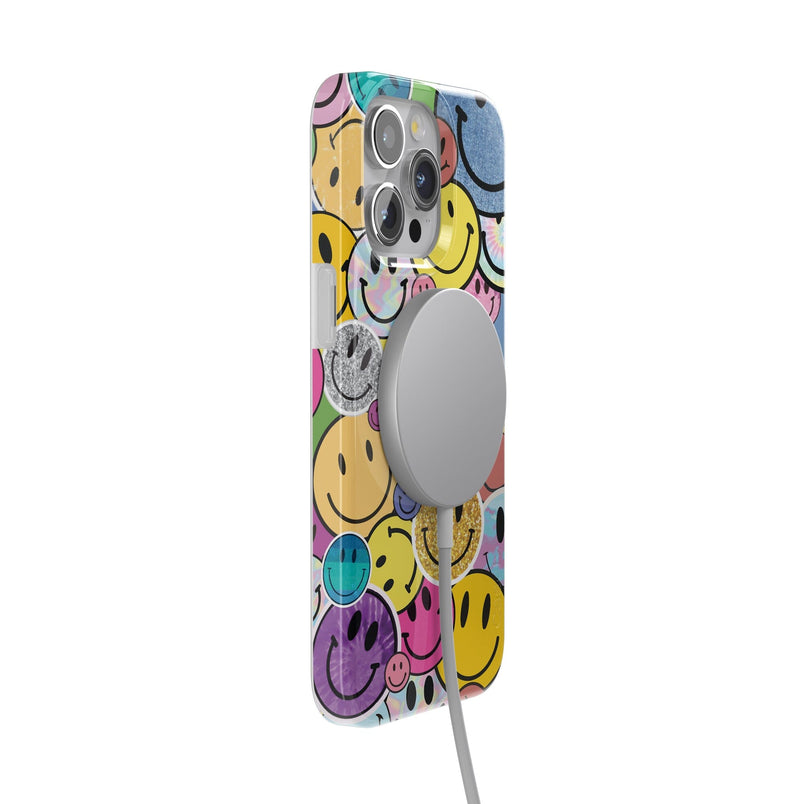 All Smiles | Smiley Face Sticker Case iPhone Case get.casely 