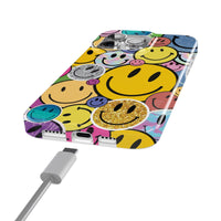 All Smiles | Smiley Face Sticker Case iPhone Case get.casely 