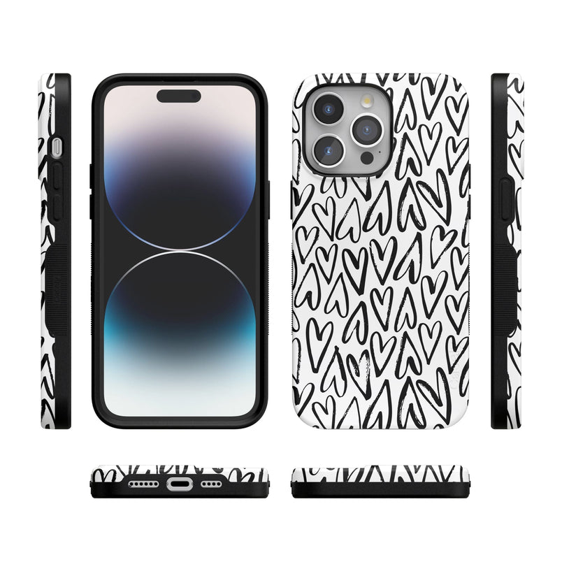 Heart Throb | Endless Hearts Case iPhone Case get.casely