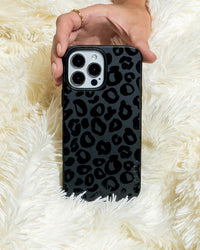 Into the Wild | Black Leopard Case iPhone Case get.casely