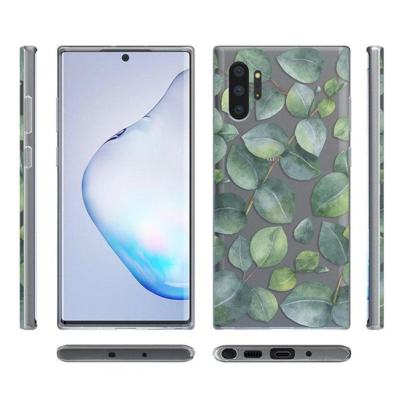 Leaf Me Alone | Green Floral Print Samsung Case Samsung Case get.casely Essential Galaxy S22 Ultra