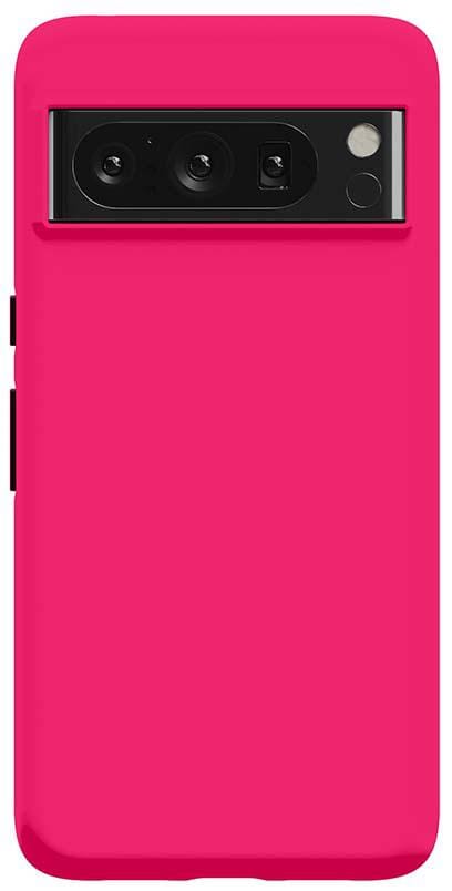 Think Pink | Solid Neon Pink Google Pixel Case Google Pixel Case Casetry Essential Google Pixel 8 Pro 