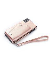 Pink Vegan Leather | Wallet Case iPhone Case get.casely 