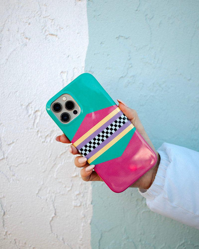 Rad Dad | 80's Colorblock Case iPhone Case get.casely 