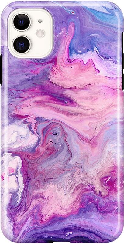 Tie Dying Over You | Purple Marble iPhone Case iPhone Case get.casely Classic iPhone 11