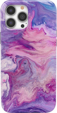 Tie Dying Over You | Purple Marble iPhone Case iPhone Case get.casely Classic + MagSafe® iPhone 13 Pro