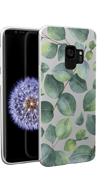 Leaf Me Alone | Green Floral Print Samsung Case Samsung Case get.casely Essential Galaxy S23 Ultra