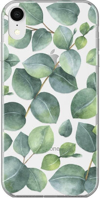 Leaf Me Alone | Green Floral Print Case iPhone Case get.casely Classic iPhone XR 