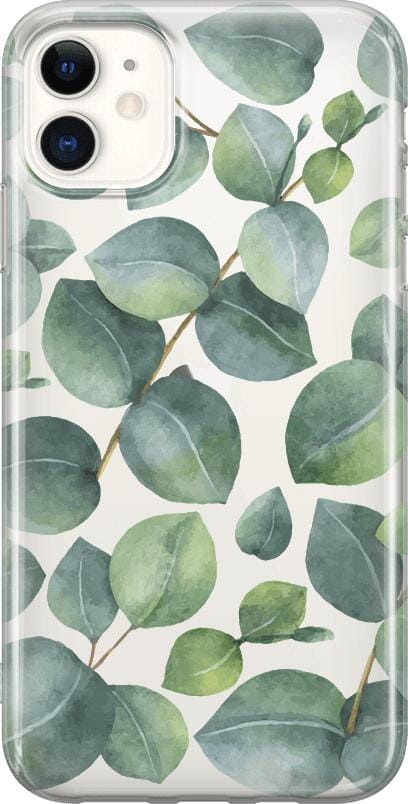 Leaf Me Alone | Green Floral Print Case iPhone Case get.casely Classic iPhone 11