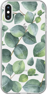 Leaf Me Alone | Green Floral Print Case iPhone Case get.casely Classic iPhone XS Max 