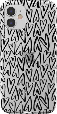 Heart Throb | Endless Hearts Case iPhone Case get.casely Classic iPhone 12 Mini