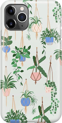 Hanging Around | Potted Plants Floral Case iPhone Case get.casely Classic iPhone 11 Pro Max