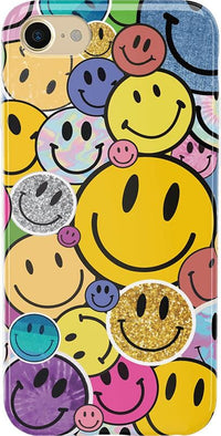 All Smiles | Smiley Face Sticker Case iPhone Case get.casely Classic iPhone SE (2020 & 2022)