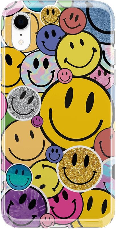 All Smiles | Smiley Face Sticker Case iPhone Case get.casely Classic iPhone XR