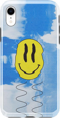 On Cloud Nine | Glitch Smiley Face Case iPhone Case get.casely Classic iPhone XR 