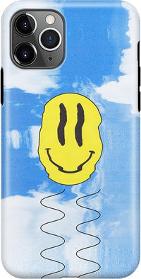 On Cloud Nine | Glitch Smiley Face Case iPhone Case get.casely Classic iPhone 11 Pro Max 
