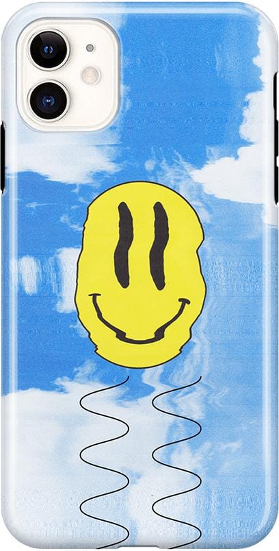 On Cloud Nine | Glitch Smiley Face Case iPhone Case get.casely Classic iPhone 11 