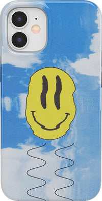 On Cloud Nine | Glitch Smiley Face Case iPhone Case get.casely Classic iPhone 12 