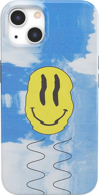 On Cloud Nine | Glitch Smiley Face Case iPhone Case get.casely Classic + MagSafe® iPhone 13 