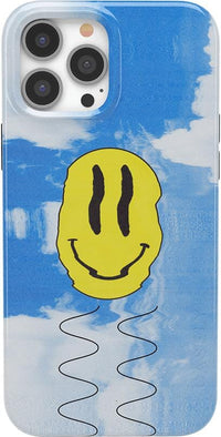 On Cloud Nine | Glitch Smiley Face Case iPhone Case get.casely Classic + MagSafe® iPhone 13 Pro Max 