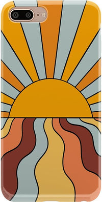 Shine On | Retro Sunset Case iPhone Case get.casely Classic iPhone 6/7/8 Plus 