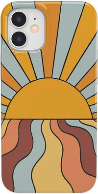 Shine On | Retro Sunset Case iPhone Case get.casely Classic iPhone 12 