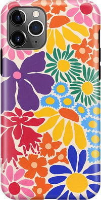 Flower Patch | Multi-Color Floral Case iPhone Case get.casely Classic iPhone 11 Pro Max