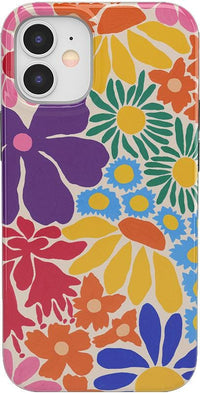 Flower Patch | Multi-Color Floral Case iPhone Case get.casely Classic iPhone 12