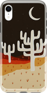 Desert Nights | Cactus Colorblock Case iPhone Case get.casely Classic iPhone XR 