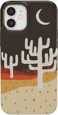 Desert Nights | Cactus Colorblock Case iPhone Case get.casely Classic iPhone 12 