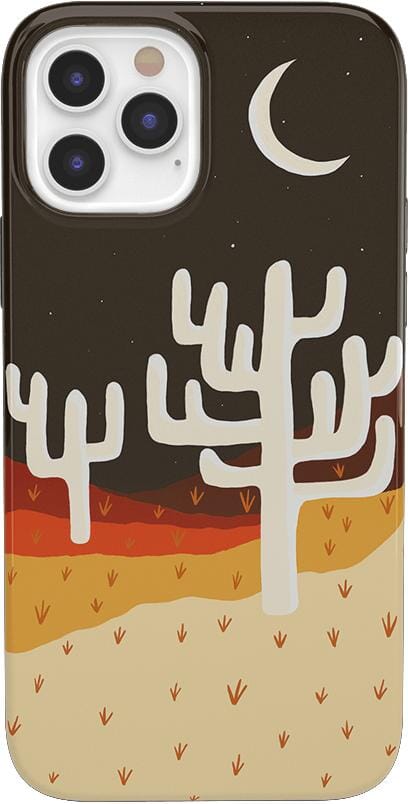 Desert Nights | Cactus Colorblock Case iPhone Case get.casely Classic iPhone 12 Pro Max 