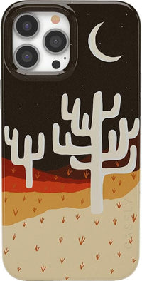 Desert Nights | Cactus Colorblock Case iPhone Case get.casely 