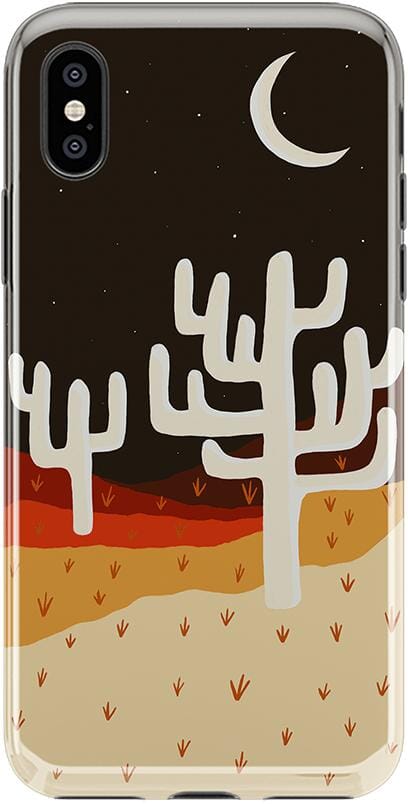 Desert Nights | Cactus Colorblock Case iPhone Case get.casely Classic iPhone XS Max 