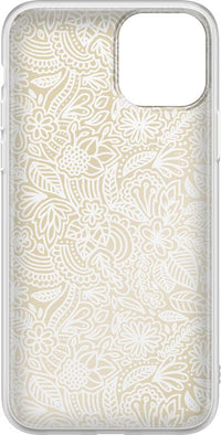 Floral Mandala | Rose Gold Clear Case iPhone Case get.casely 