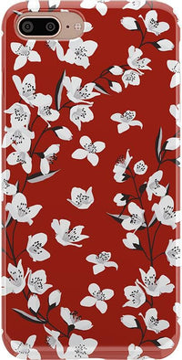 Floral Forest | Red Cherry Blossom Floral Case iPhone Case get.casely Classic iPhone 6/7/8 Plus 