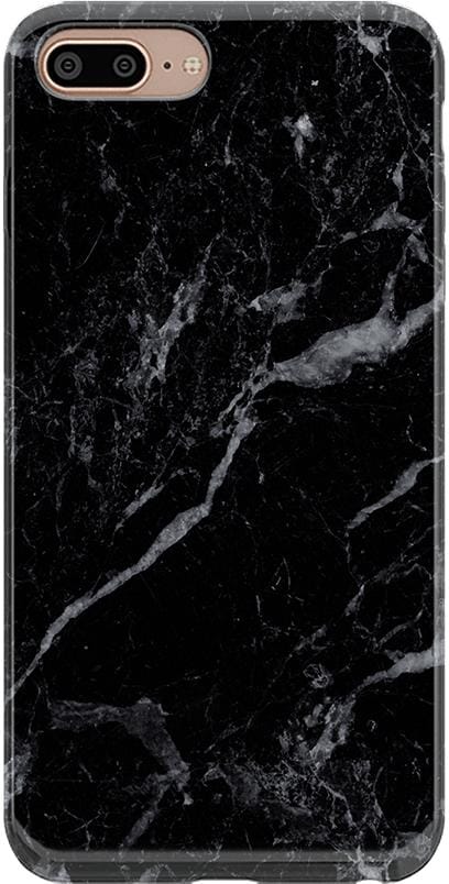 Black Pearl | Classic Black Marble Case iPhone Case get.casely Classic iPhone 6/7/8 Plus 