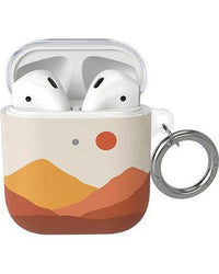Opposites Attract | Day & Night Colorblock Mountains AirPods Case AirPods Case get.casely AirPods Case 