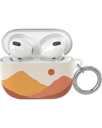 Opposites Attract | Day & Night Colorblock Mountains AirPods Case AirPods Case get.casely AirPods 3 Case 