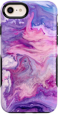 Tie Dying Over You | Purple Marble iPhone Case iPhone Case get.casely Bold iPhone 6/7/8