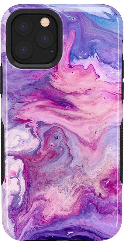 Tie Dying Over You | Purple Marble iPhone Case iPhone Case get.casely Bold iPhone 11 Pro