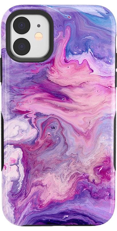 Tie Dying Over You | Purple Marble iPhone Case iPhone Case get.casely Bold iPhone 11