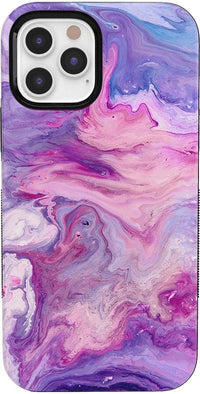 Tie Dying Over You | Purple Marble iPhone Case iPhone Case get.casely Bold iPhone 12 Pro