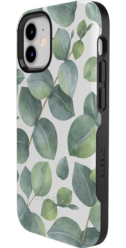 Leaf Me Alone | Green Floral Print Case iPhone Case get.casely 